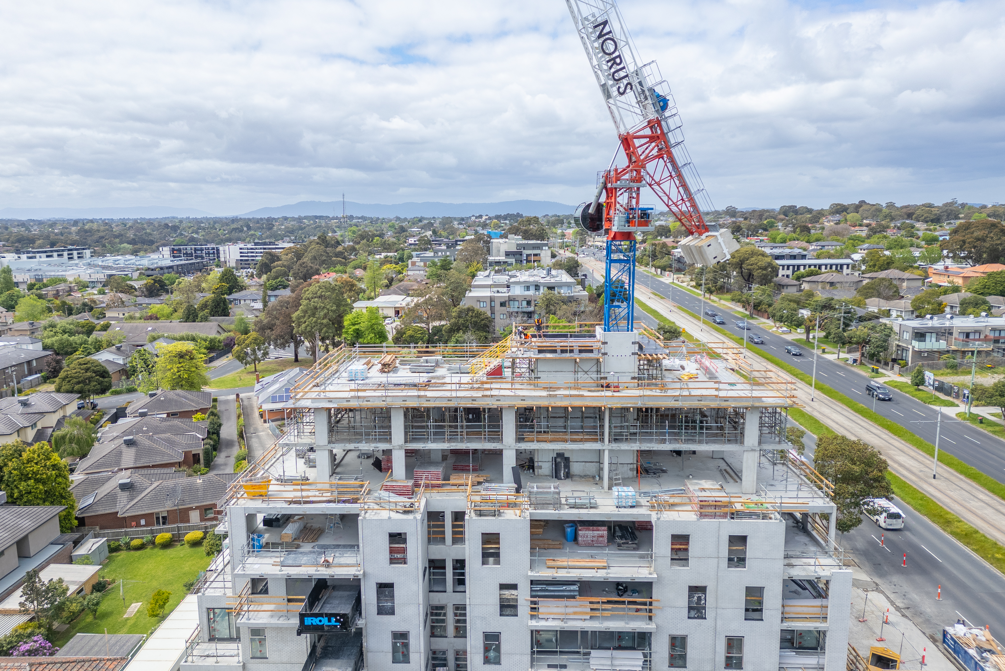 Parkview Burwood October Update: Structure Nears Completion