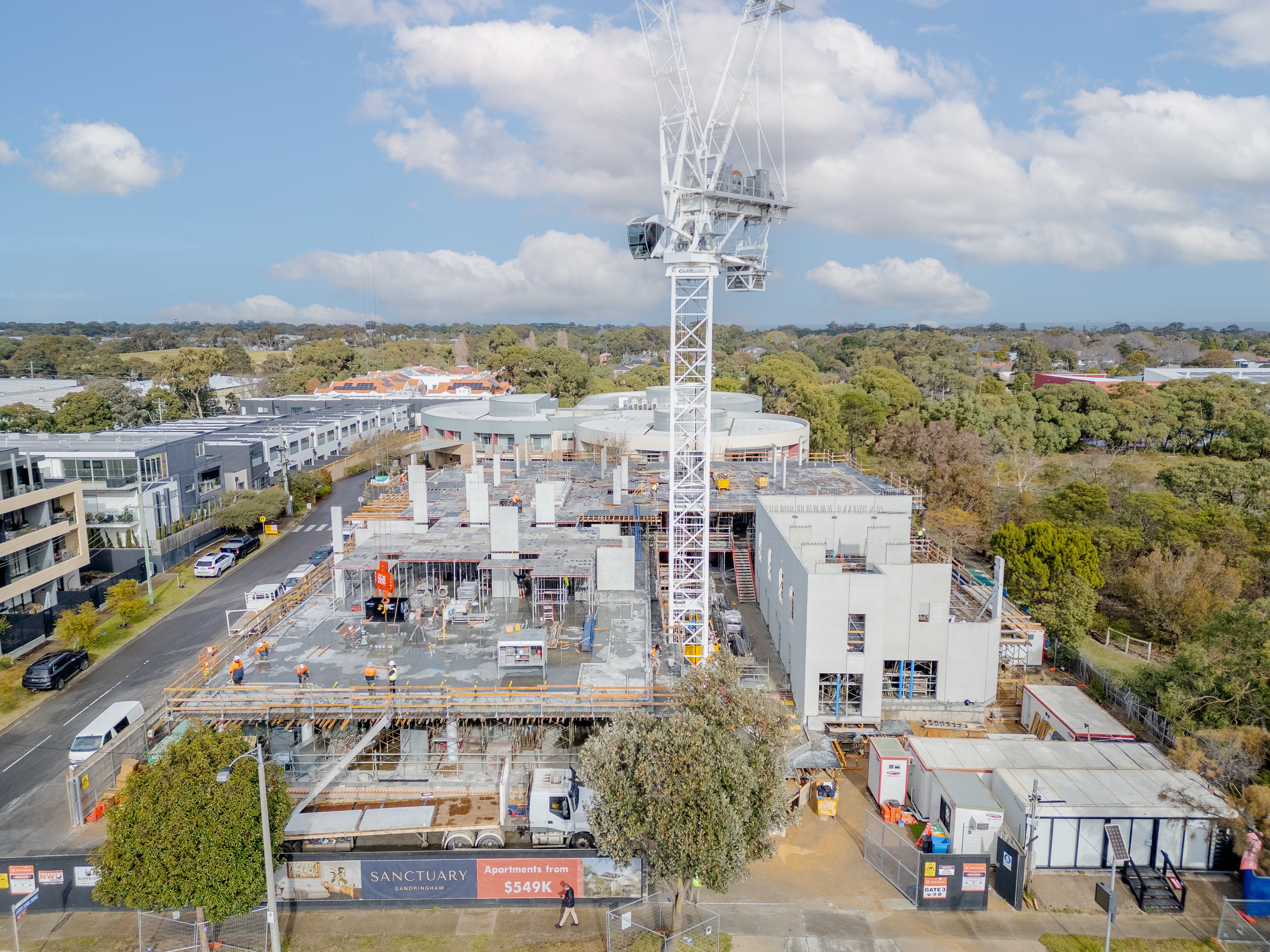 Construction Update: Sanctuary Sandringham Progresses Steadily Into Winter