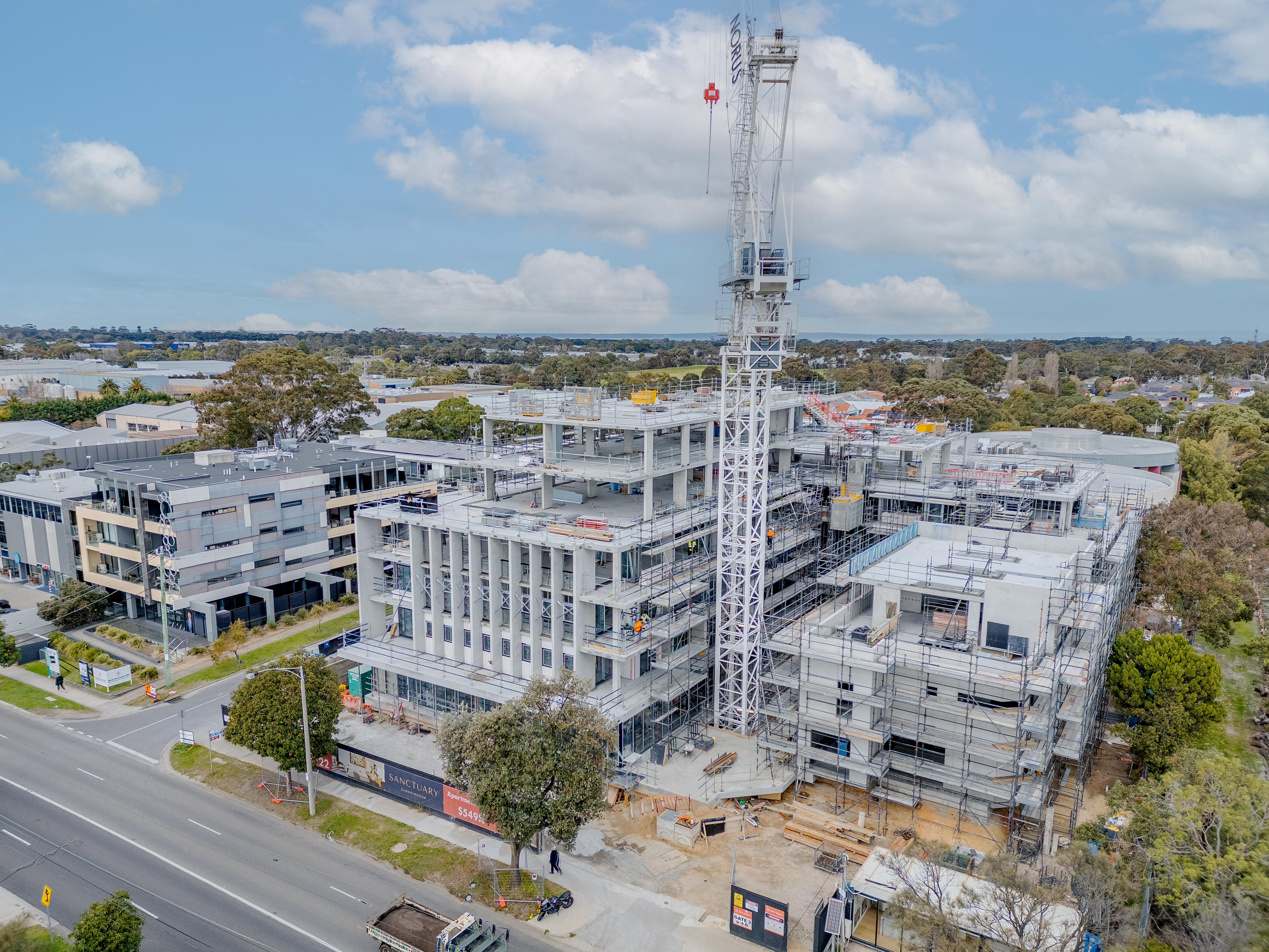 Sanctuary Sandringham August Update: The Structure is Complete, Now Watch the Interiors Advance